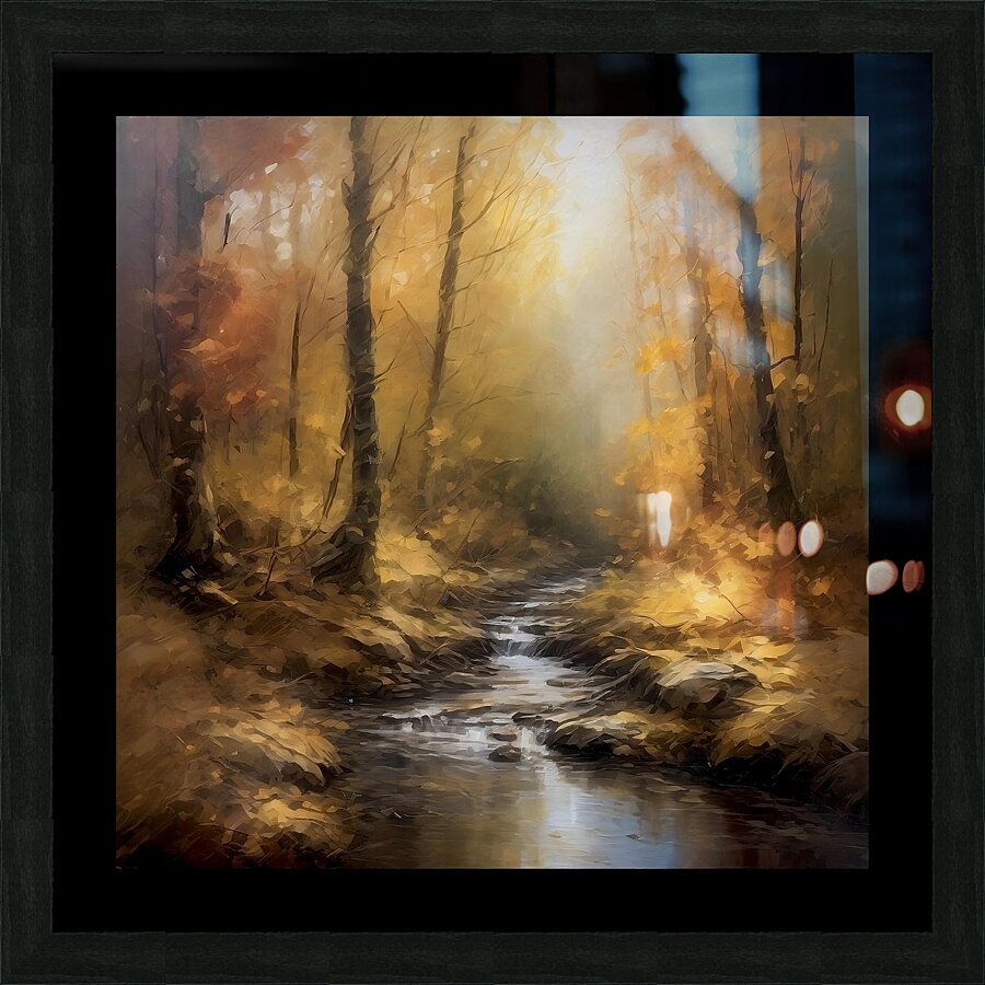 Enchanted forest Picture Frame print