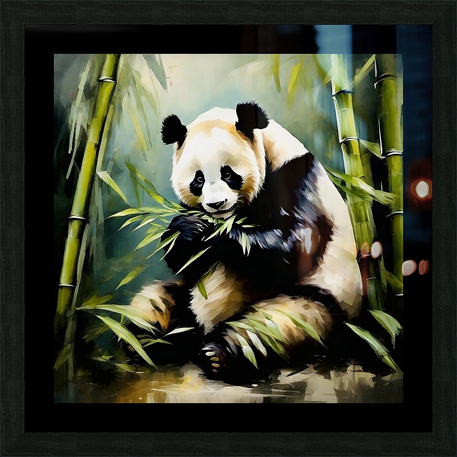 Giant Panda Picture Frame print