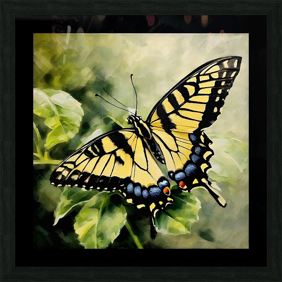 Eastern Tiger Swallowtail Picture Frame print