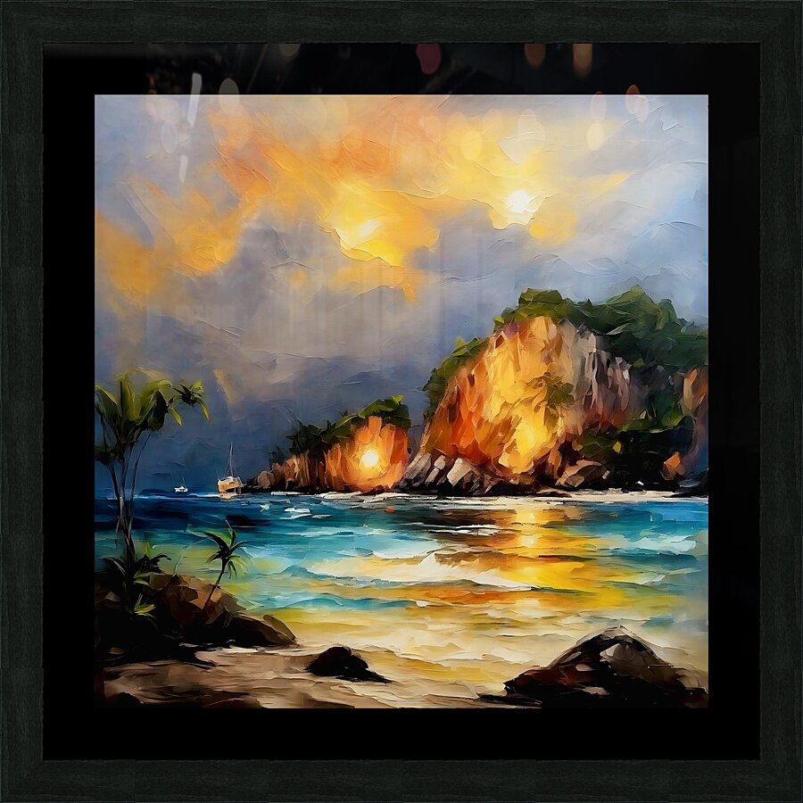 Beautiful Phuket Picture Frame print