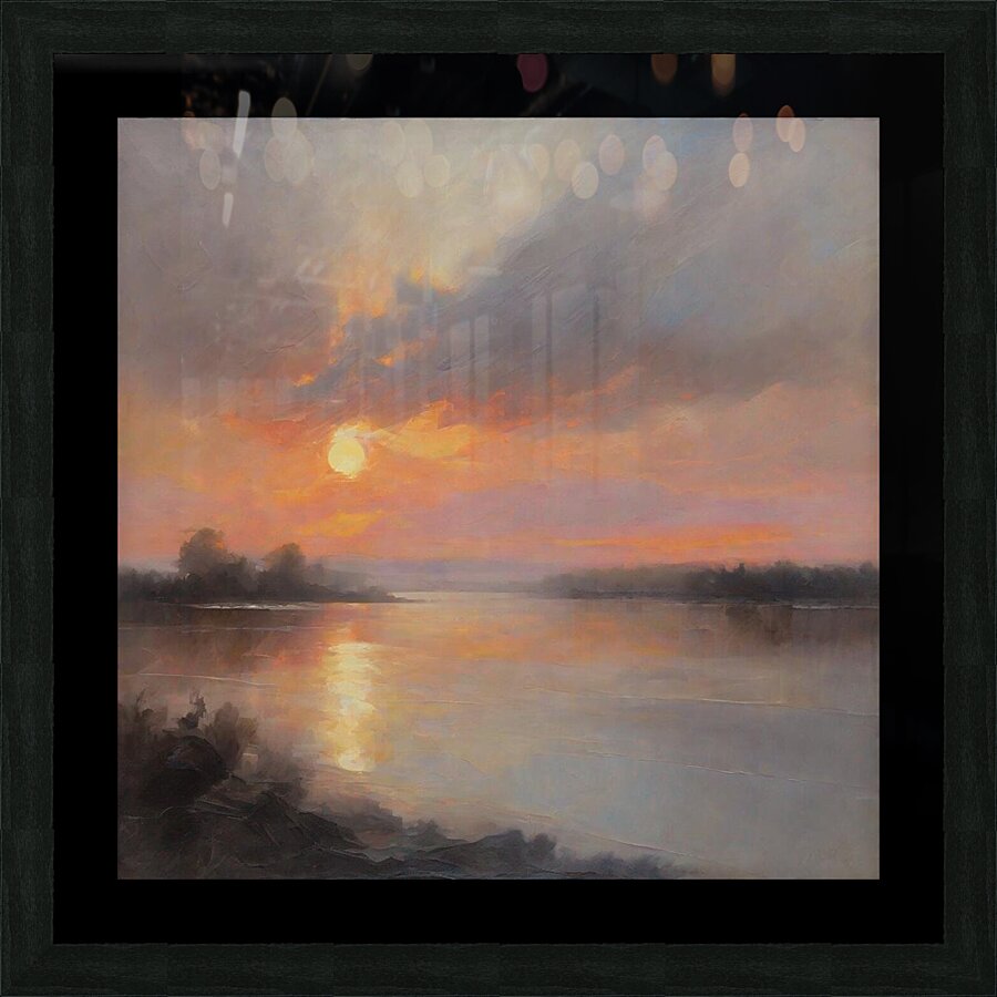 Sunrise Picture Frame print