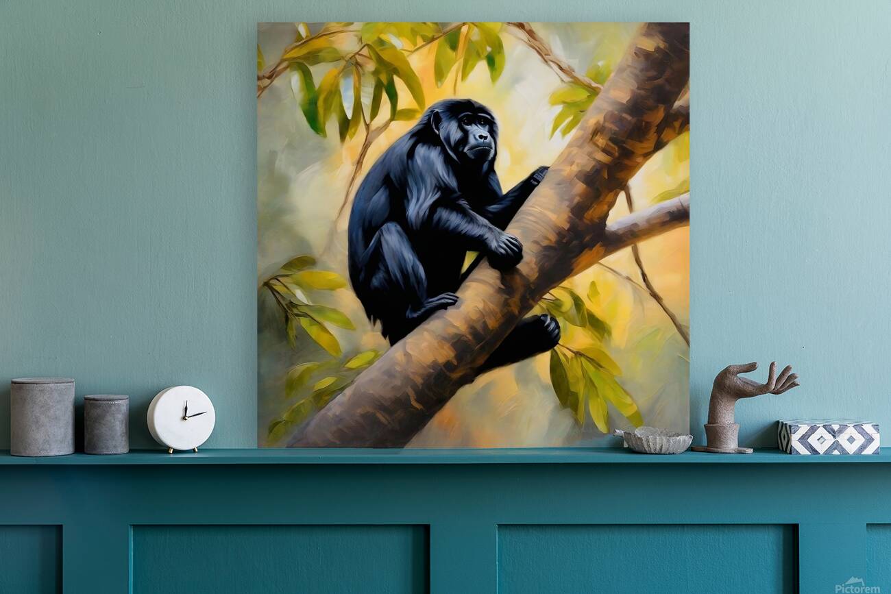 Black Howler monkey Reproduction