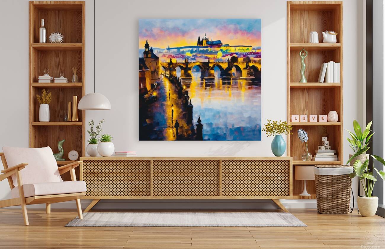 The Charles Bridge Prague Reproduction