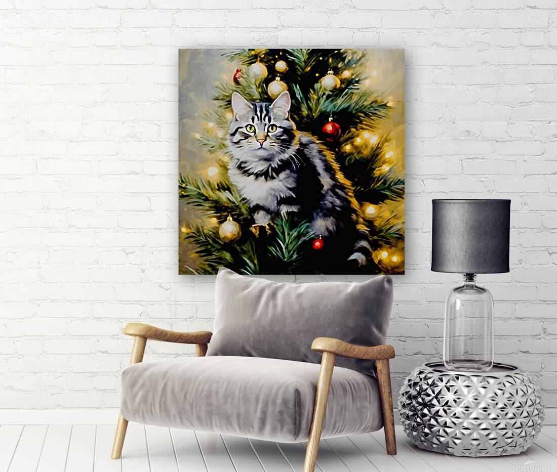Cute cheeky cat Reproduction