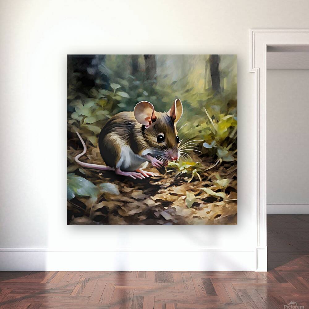 Cute deer mouse Reproduction