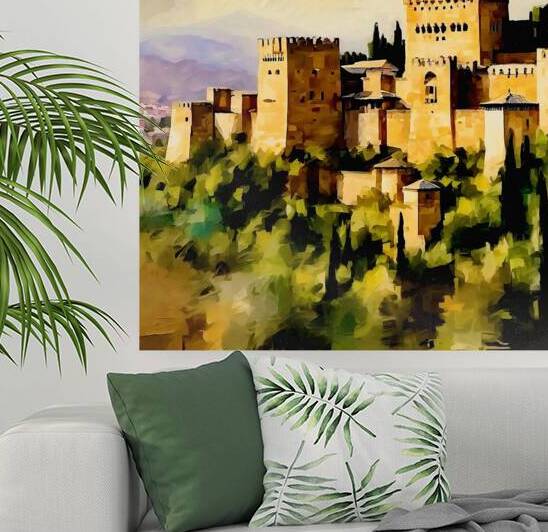 Alhambra fortress by Island Art Studio