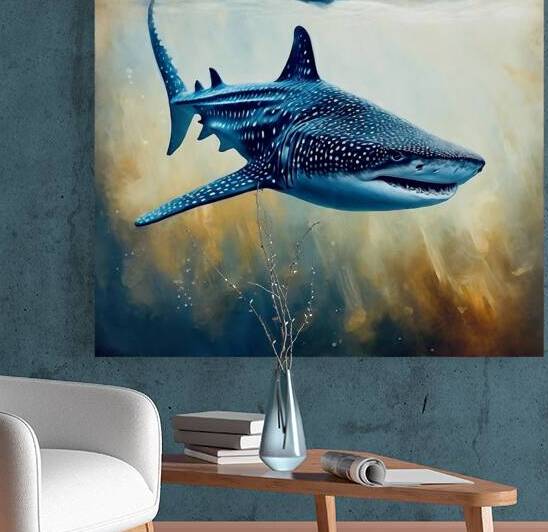 Sedately swimming by Island Art Studio
