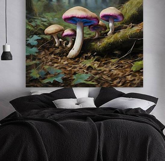 The majesty of mushrooms by Island Art Studio