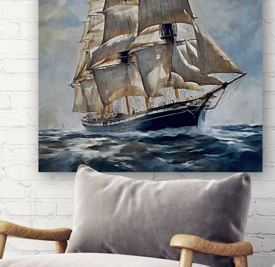 The splendour of the Cutty Sark by Island Art Studio