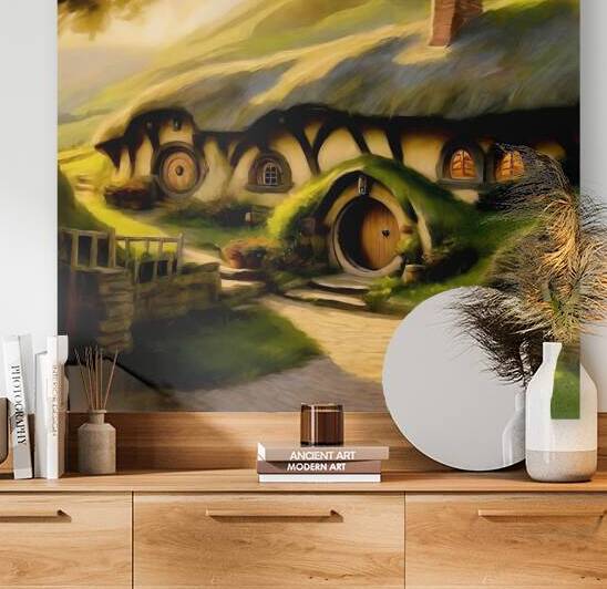 Bag end of the Shire by Island Art Studio