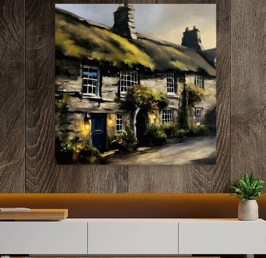 Jamaica Inn Bodmin moor Cornwall by Island Art Studio