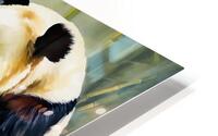 Panda family  HD Metal print