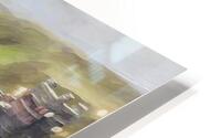 Tintagel Castle HD Metal print