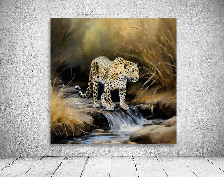 Thirsty Leopard Wall Preview