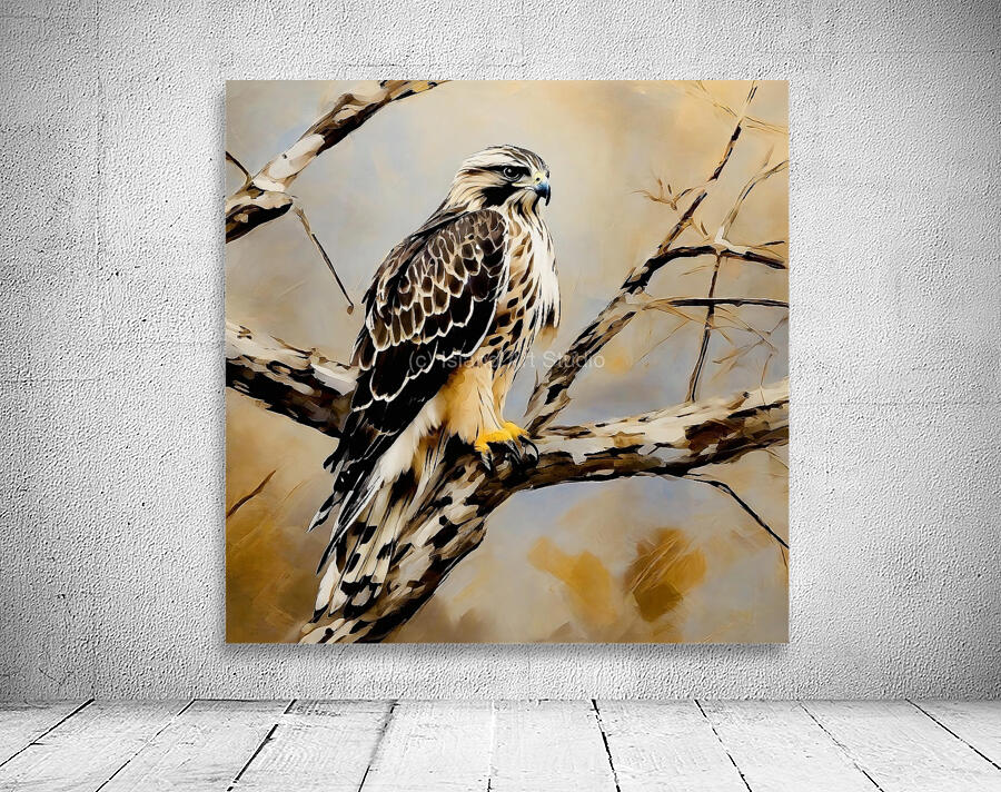 Rough legged hawk Wall Preview