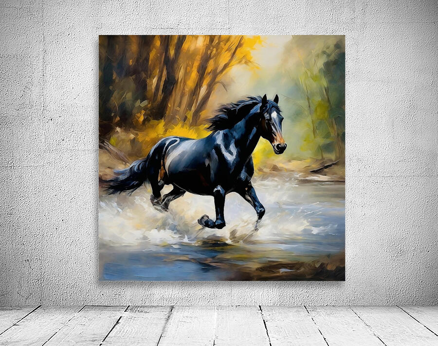 Black stallion  Wall Preview