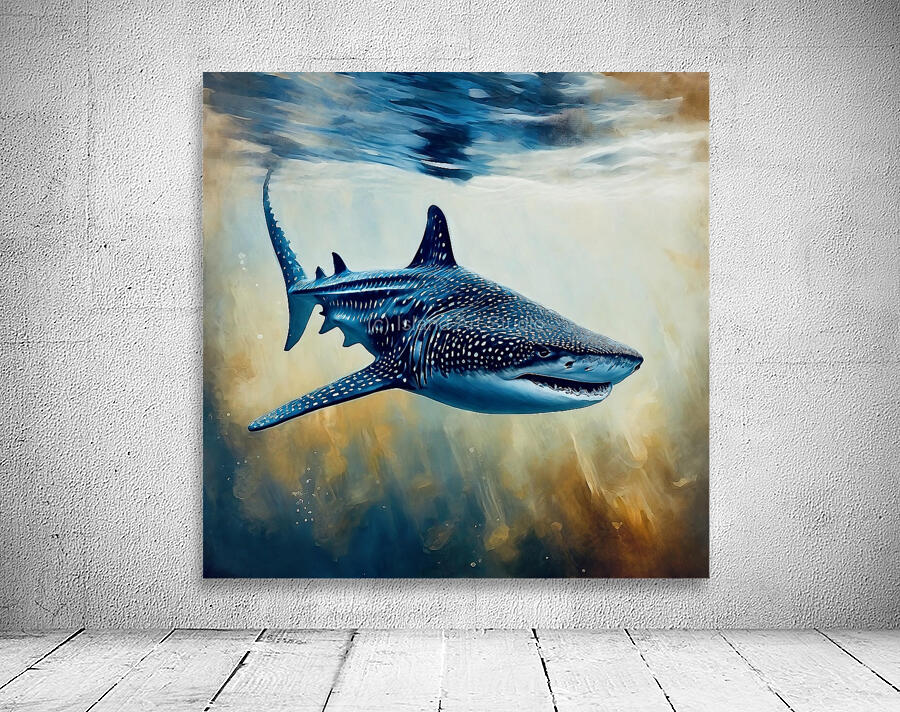 Sedately swimming Wall Preview