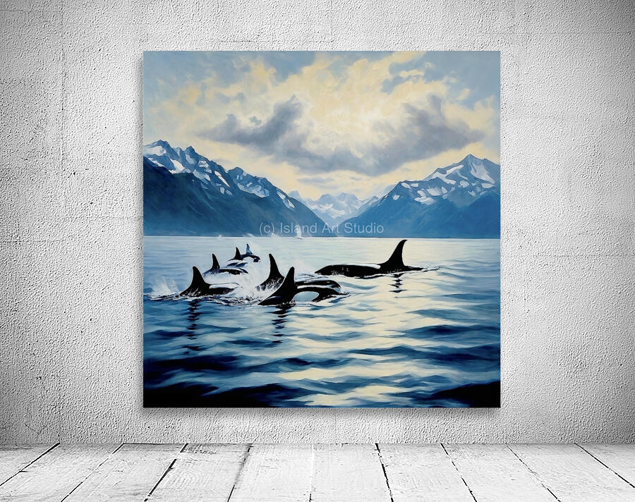 Orca pod Wall Preview