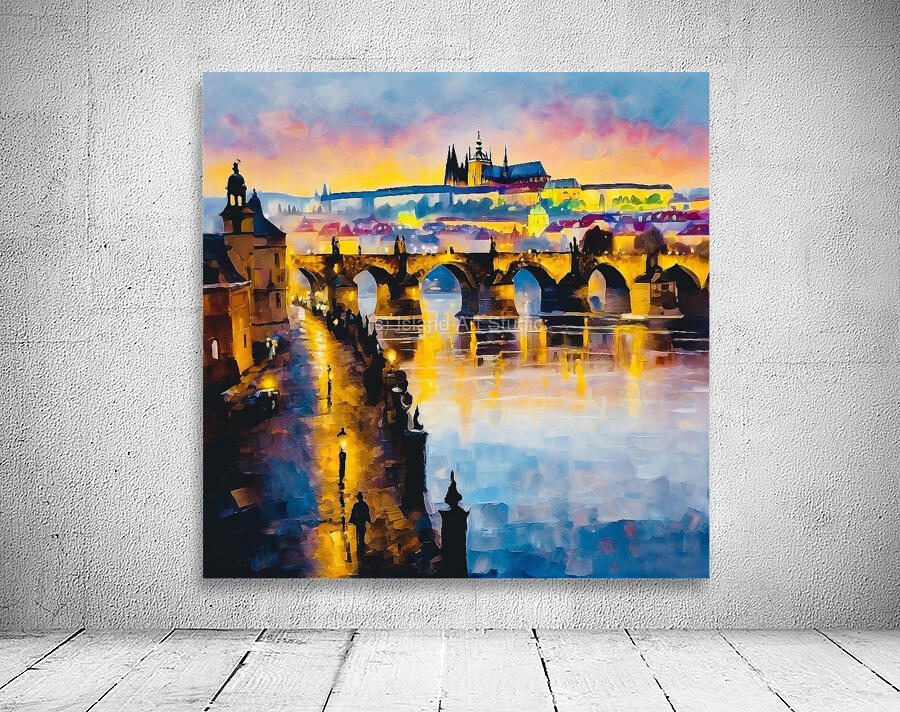 The Charles Bridge Prague Wall Preview