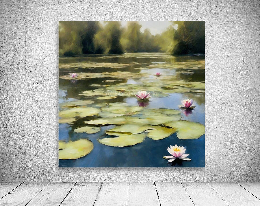 Idyllic Lilly pond Wall Preview