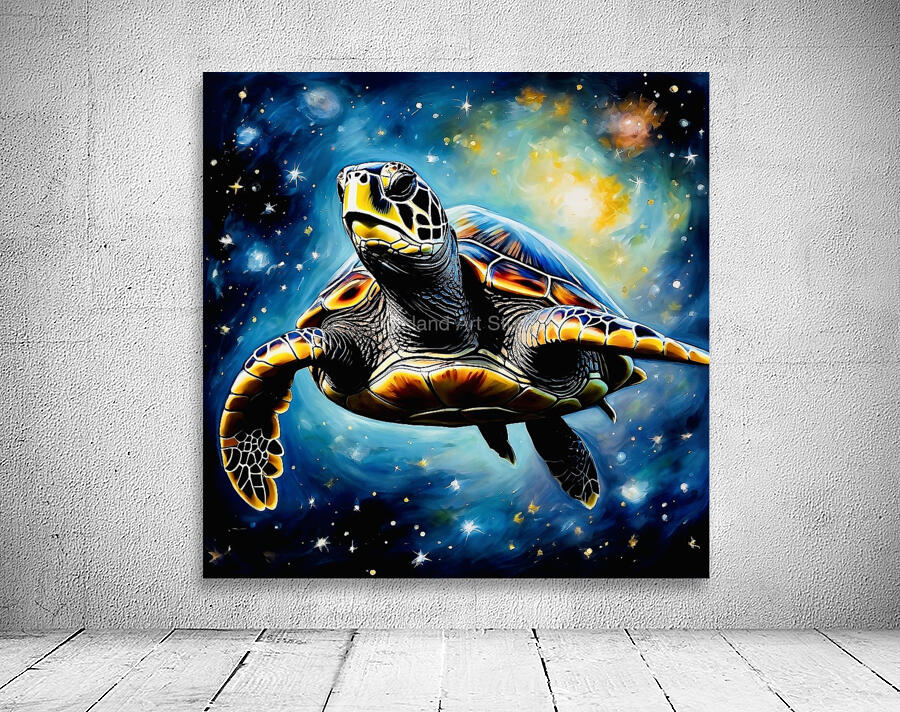 Cosmic turtle Wall Preview
