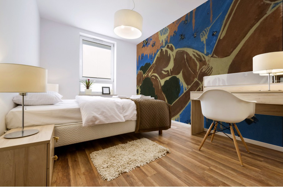 Honeypot Mural print