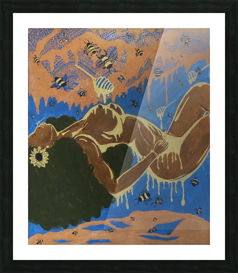 Honeypot Picture Frame print