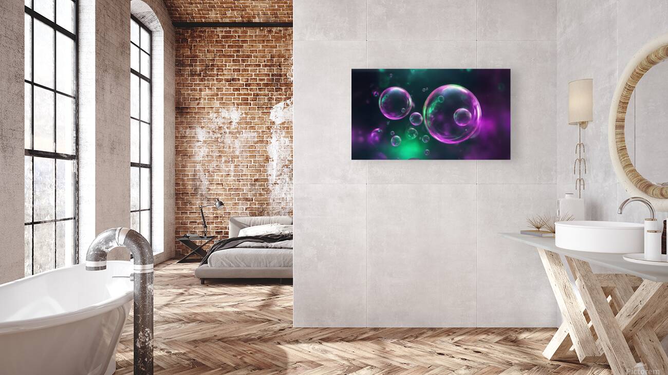 Neon Bubbles V10 Reproduction