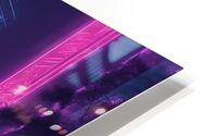 Neon City V1 HD Metal print