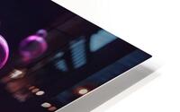 Neon Bubbles V9 HD Metal print