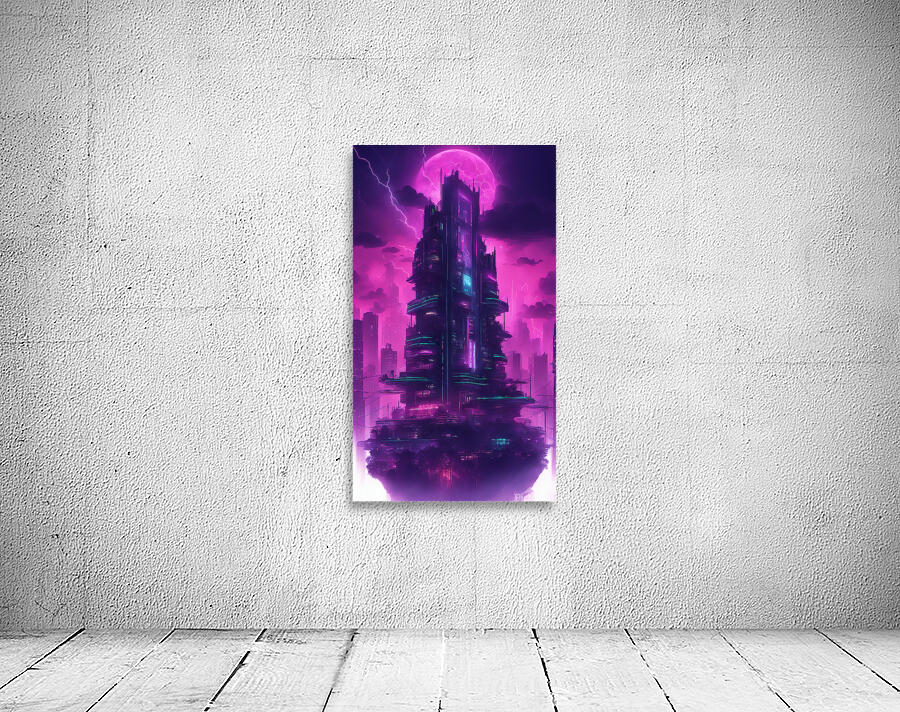 Neon City V4 Wall Preview