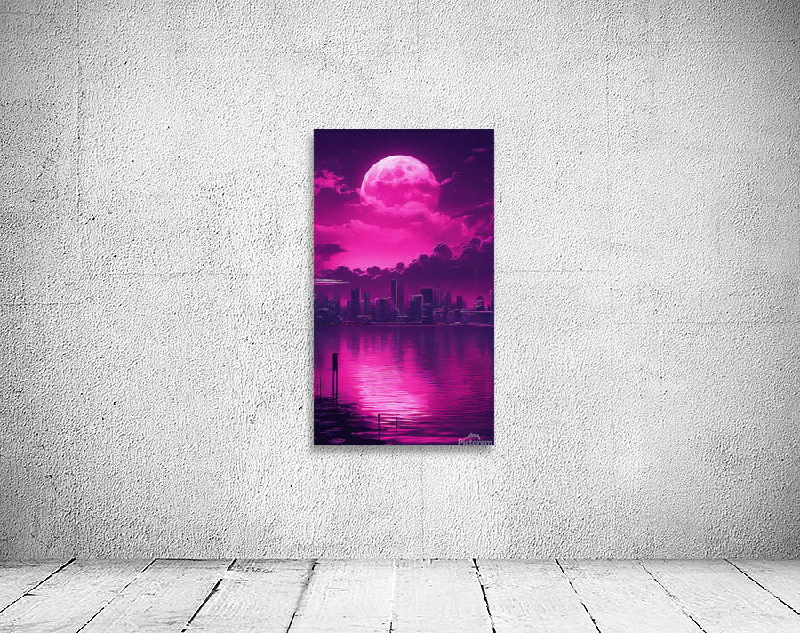 Neon Moon V1 Wall Preview