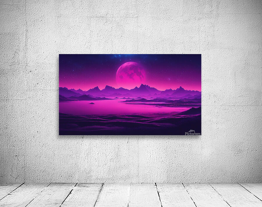 Neon Planet V3 Wall Preview