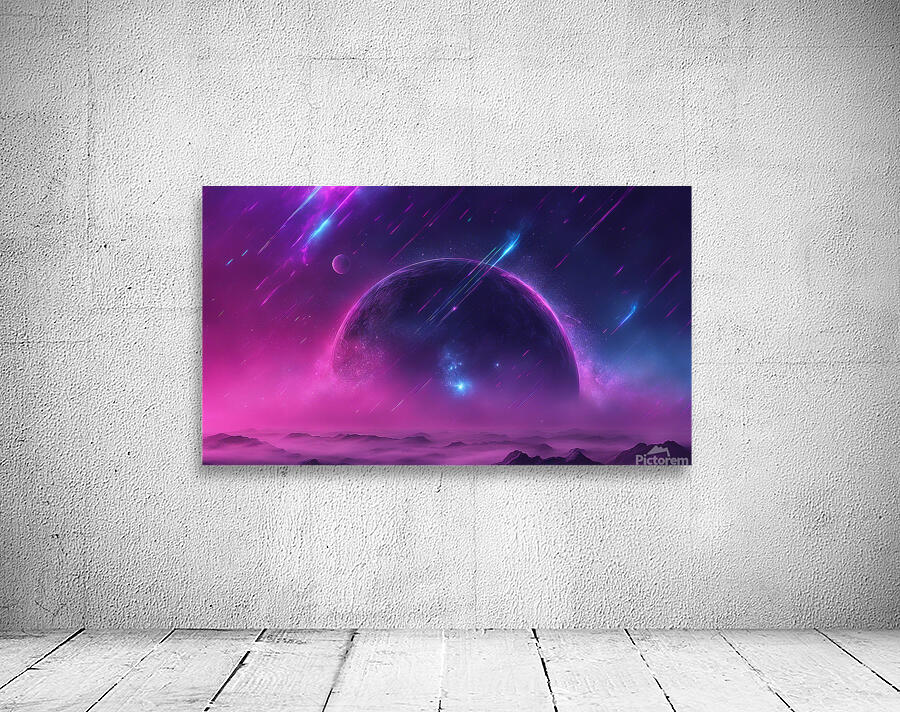Neon Sky V1 Wall Preview