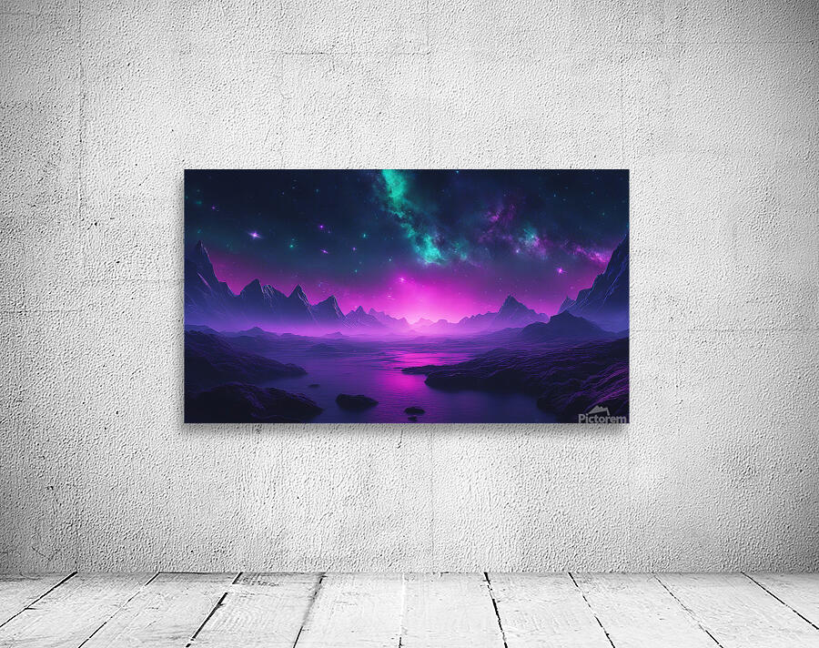 Neon Sky V8 Wall Preview
