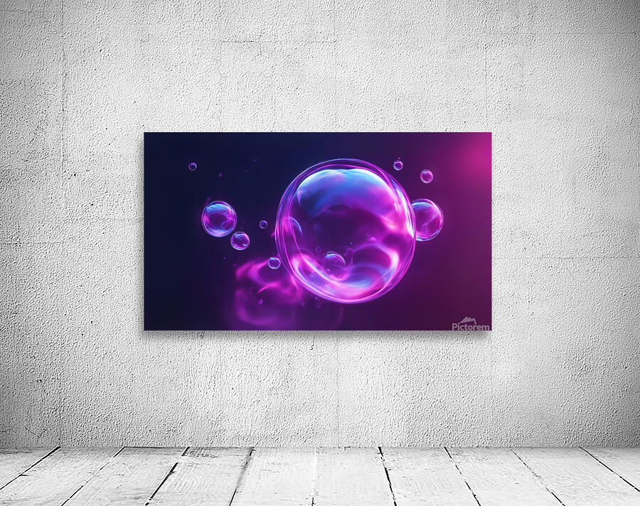 Neon Bubbles V5 Wall Preview