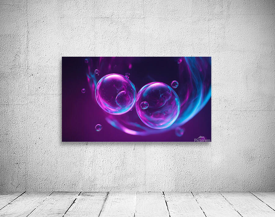 Neon Bubbles V6 Wall Preview