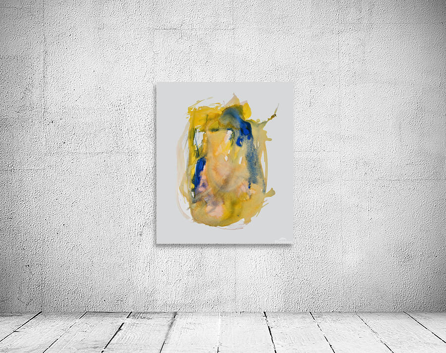 Yellow Swirl Wall Preview