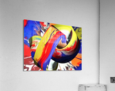 123 Acrylic Print