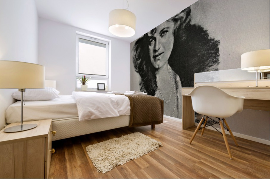 787 Mural print