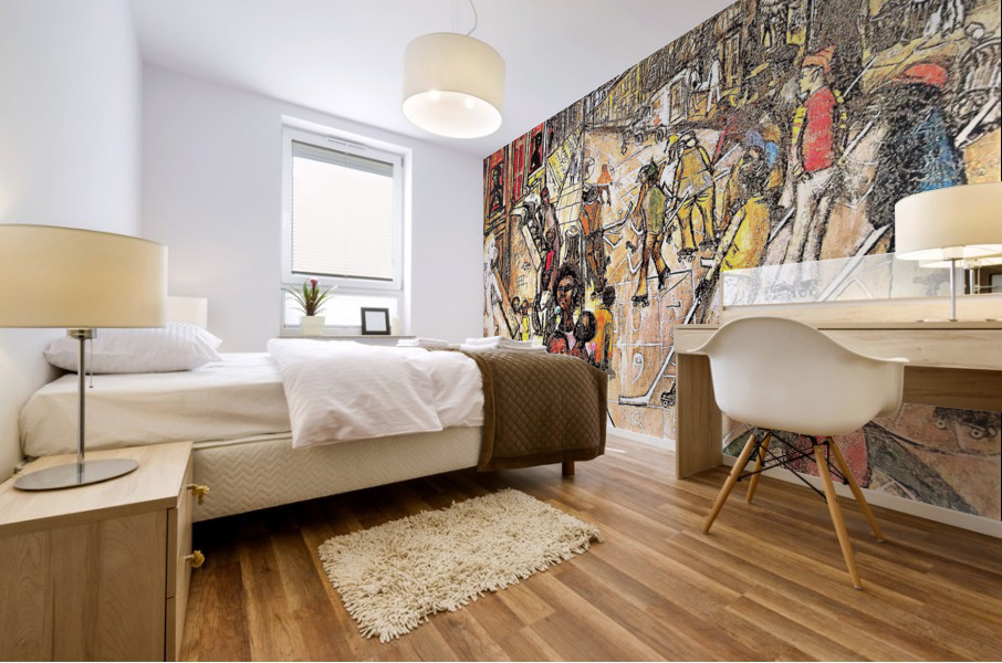 842 Mural print
