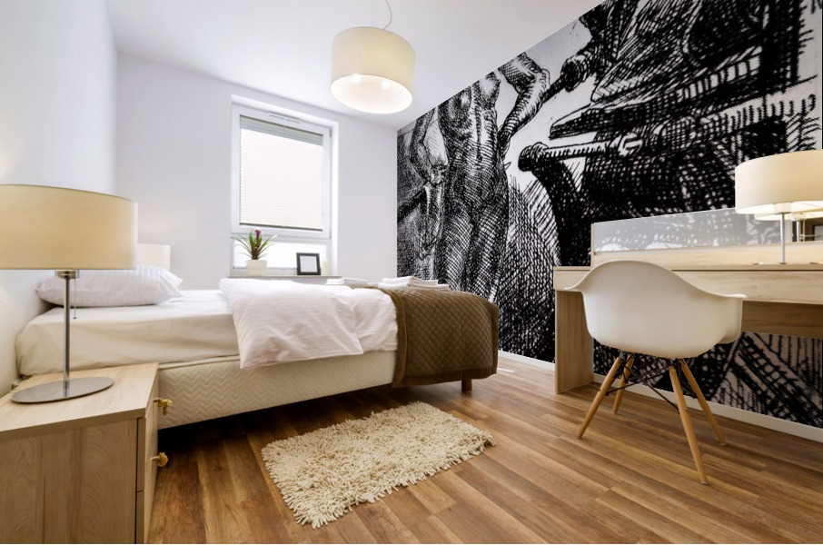 985 Mural print