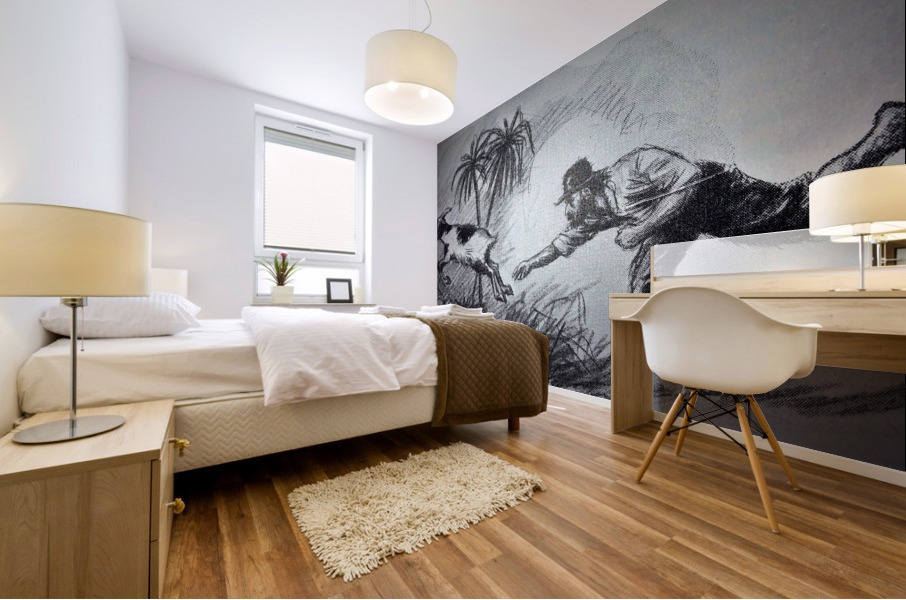1060 Mural print