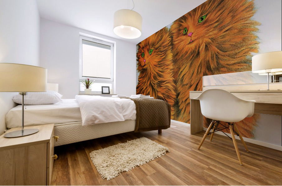1234 Mural print
