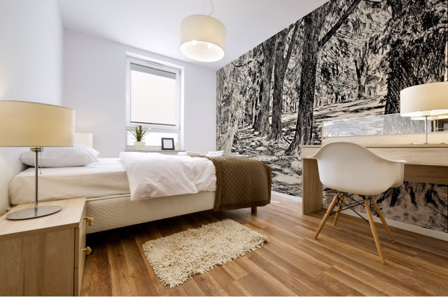 2085 Mural print
