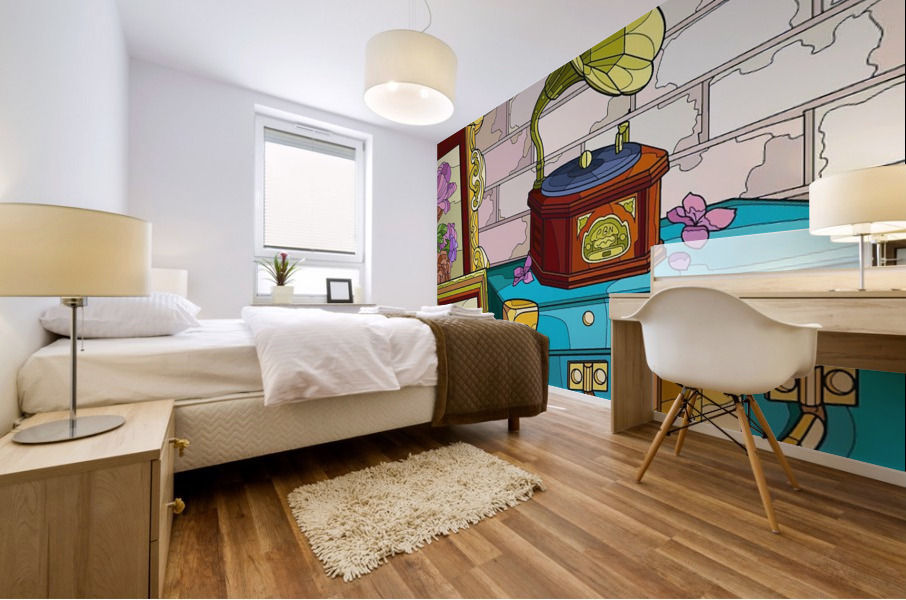 3724 Mural print