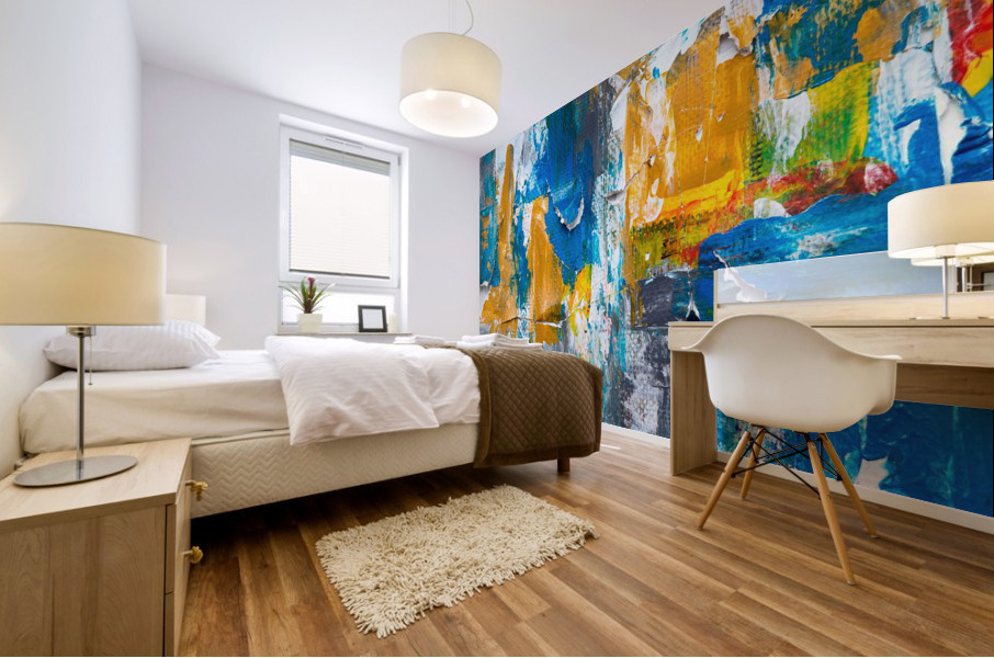 4321 Mural print