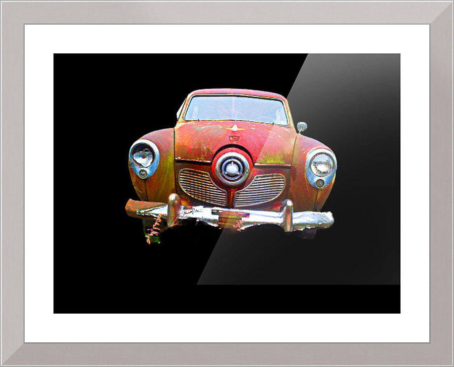 old car 02 Picture Frame print