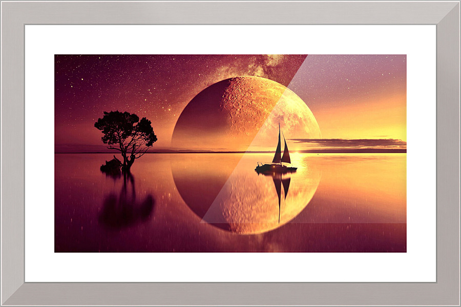 677 Picture Frame print