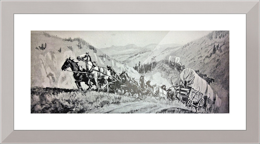 1093 Picture Frame print